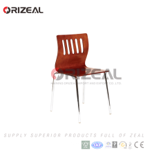 Chaise en bois courbé en forme de L OZ-1059